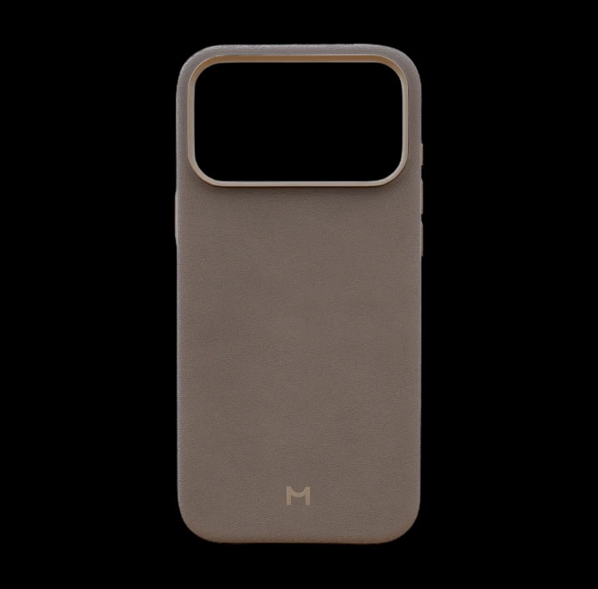 Чехол Magssory для iPhone 17 Pro Max Latte, экокожа