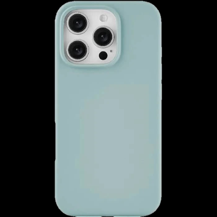 Чехол-накладка uBear Touch Mag Case для iPhone 16 Pro, силикон, мятный