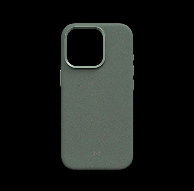Чехол для iPhone 16 Pro Eco Leather Case Khaki