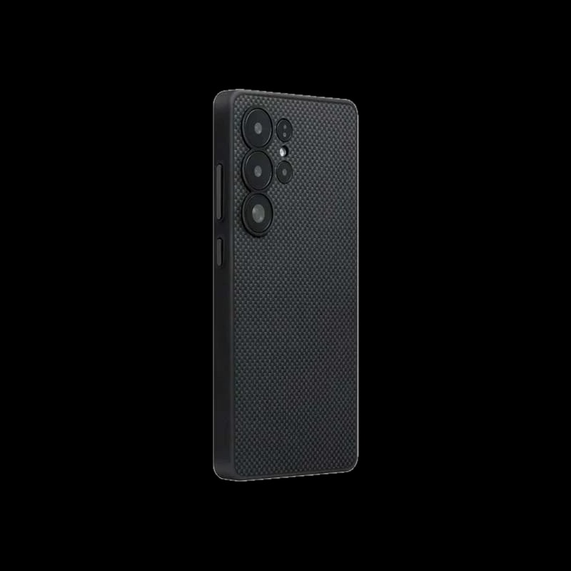 Чехол Pitaka PIN Button Для Galaxy S25 Ultra Кевлар Чёрный