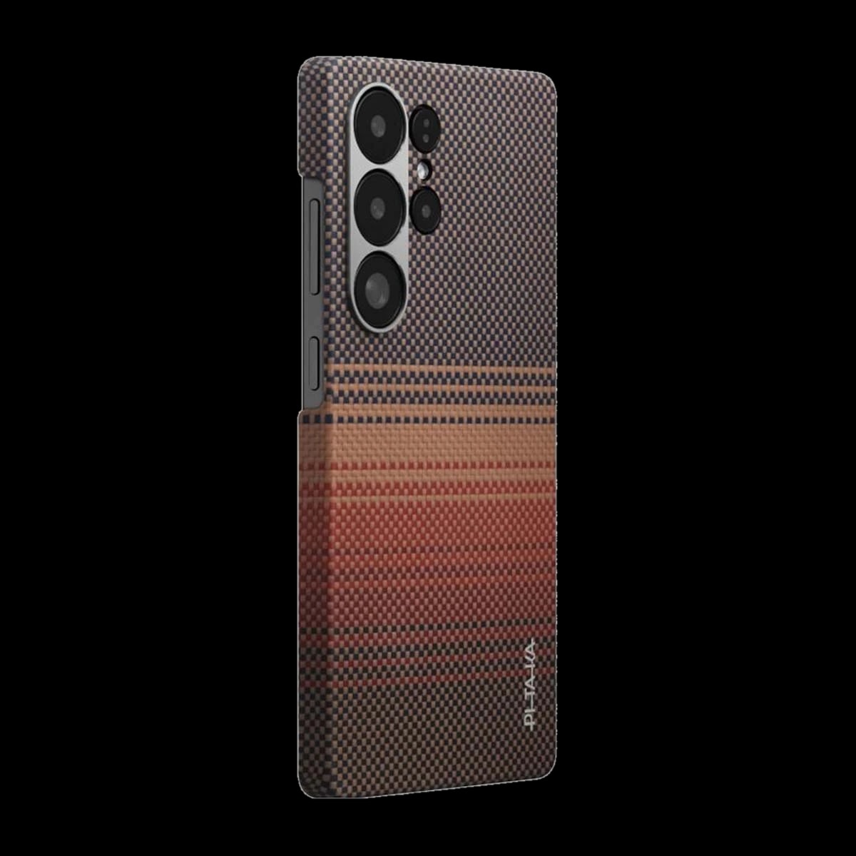 Чехол для Samsung S25 Ultra PITAKA Tactile Woven Case Sunset, закат