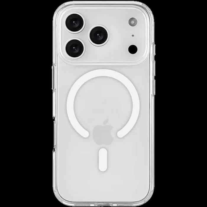 Чехол-накладка uBear Vision Mag для iPhone 17 Pro, поликарбонат, прозрачный