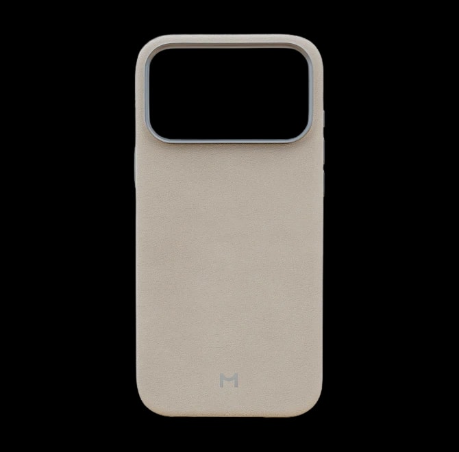 Чехол Magssory для iPhone 17 Pro Max Ivory, экокожа