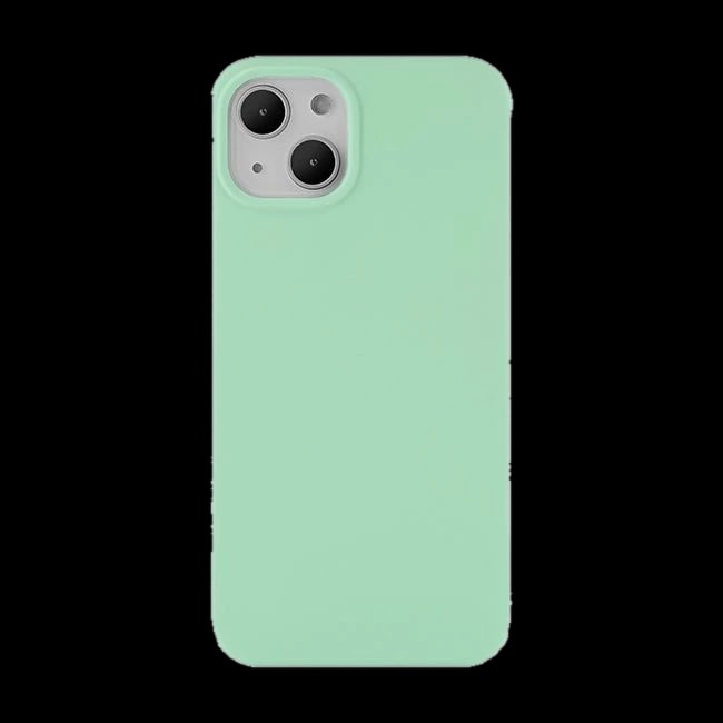 Чехол-накладка uBear Touch Mag Сase для iPhone 13, силикон, светло-зеленый