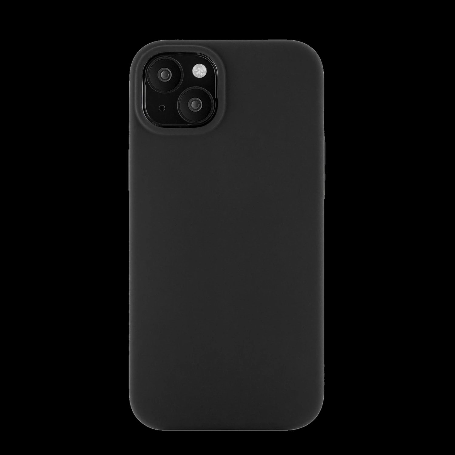 Чехол-накладка uBear Touch Mag Case для iPhone 15 Plus, силикон, черный