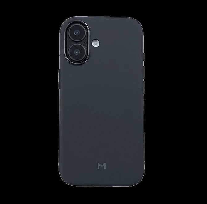Чехол Magssory для iPhone 17, силикон, Black