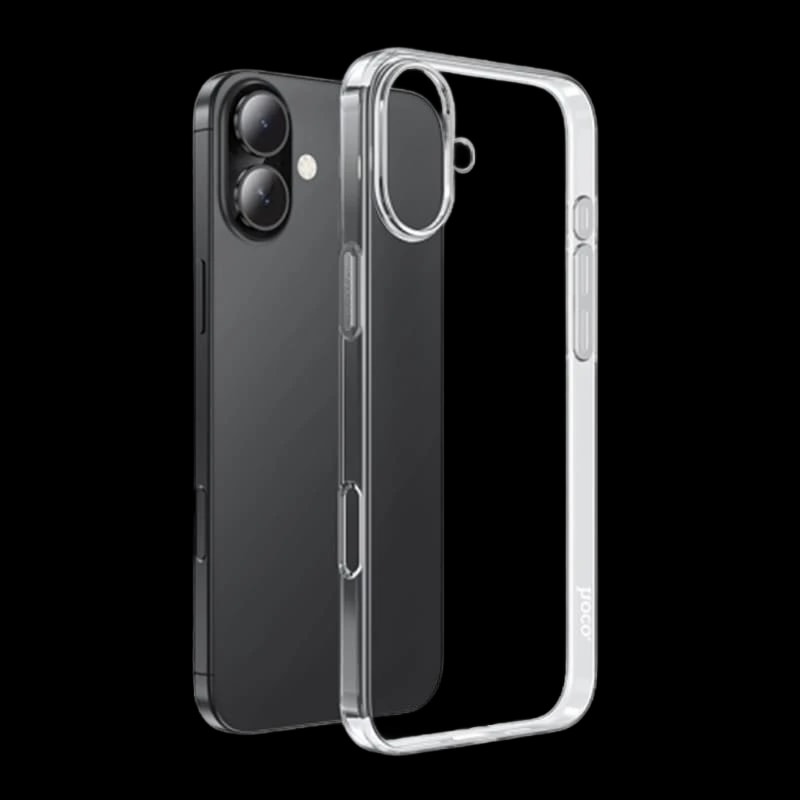 Чехол hoco. Creative Mobile phone case для Apple iPhone 16 Plus Прозрачный