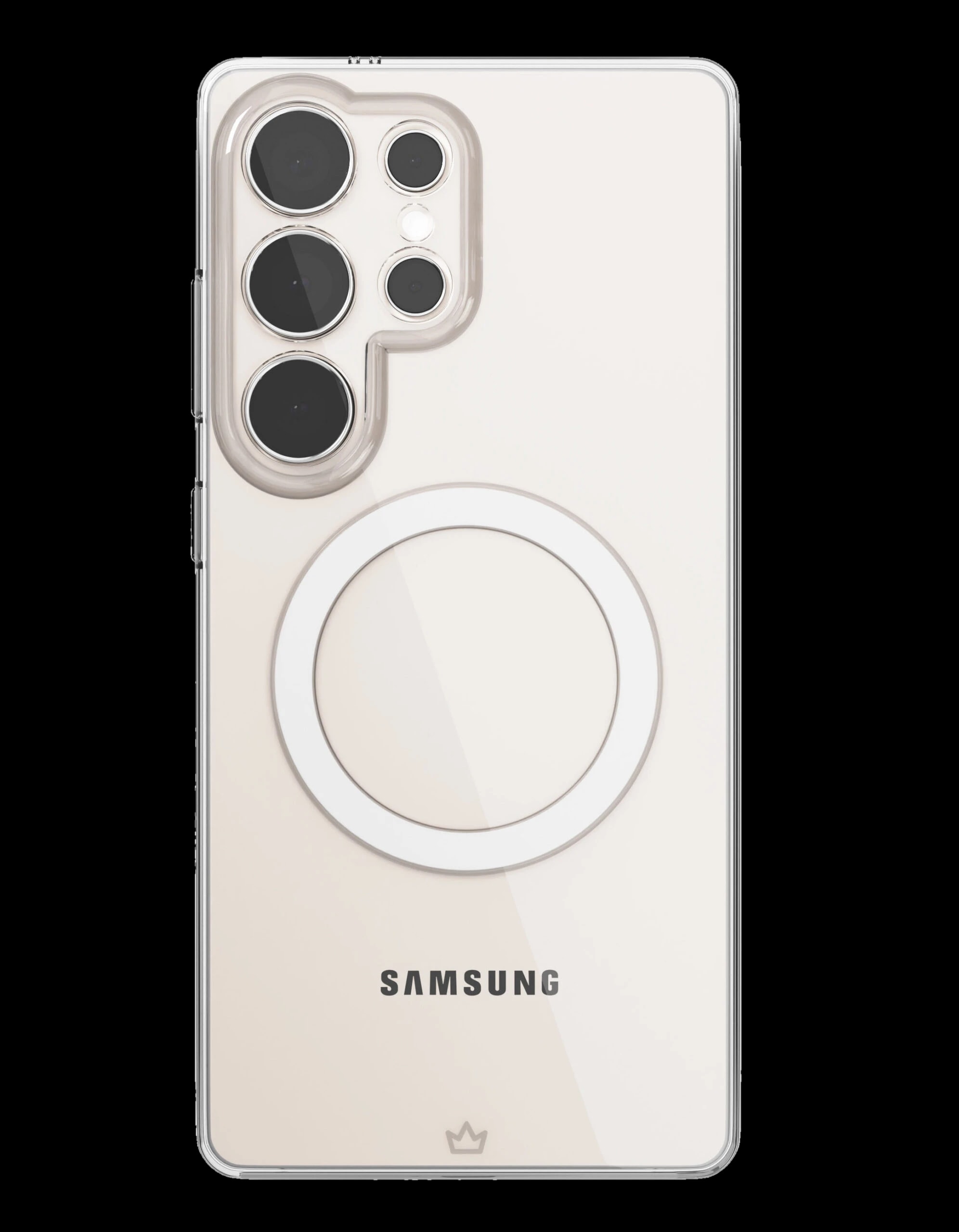 Чехол защитный VLP Puro Case с MagSafe для Samsung S25 Ultra, прозрачный