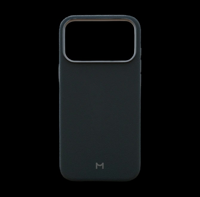 Чехол Magssory для iPhone 17 Pro Max Midnight, экокожа