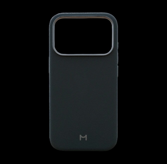 Чехол Magssory для iPhone 17 Pro midnight, экокожа