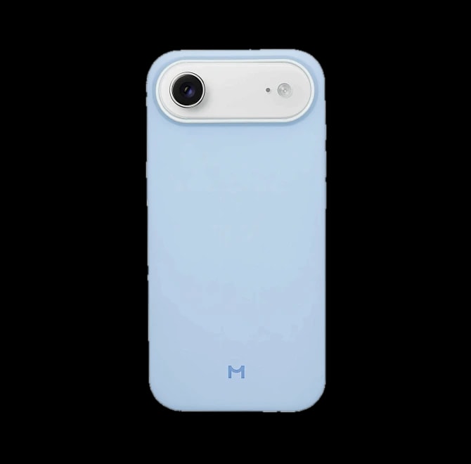 Чехол Magssory для iPhone 17 Air, силикон, Blue