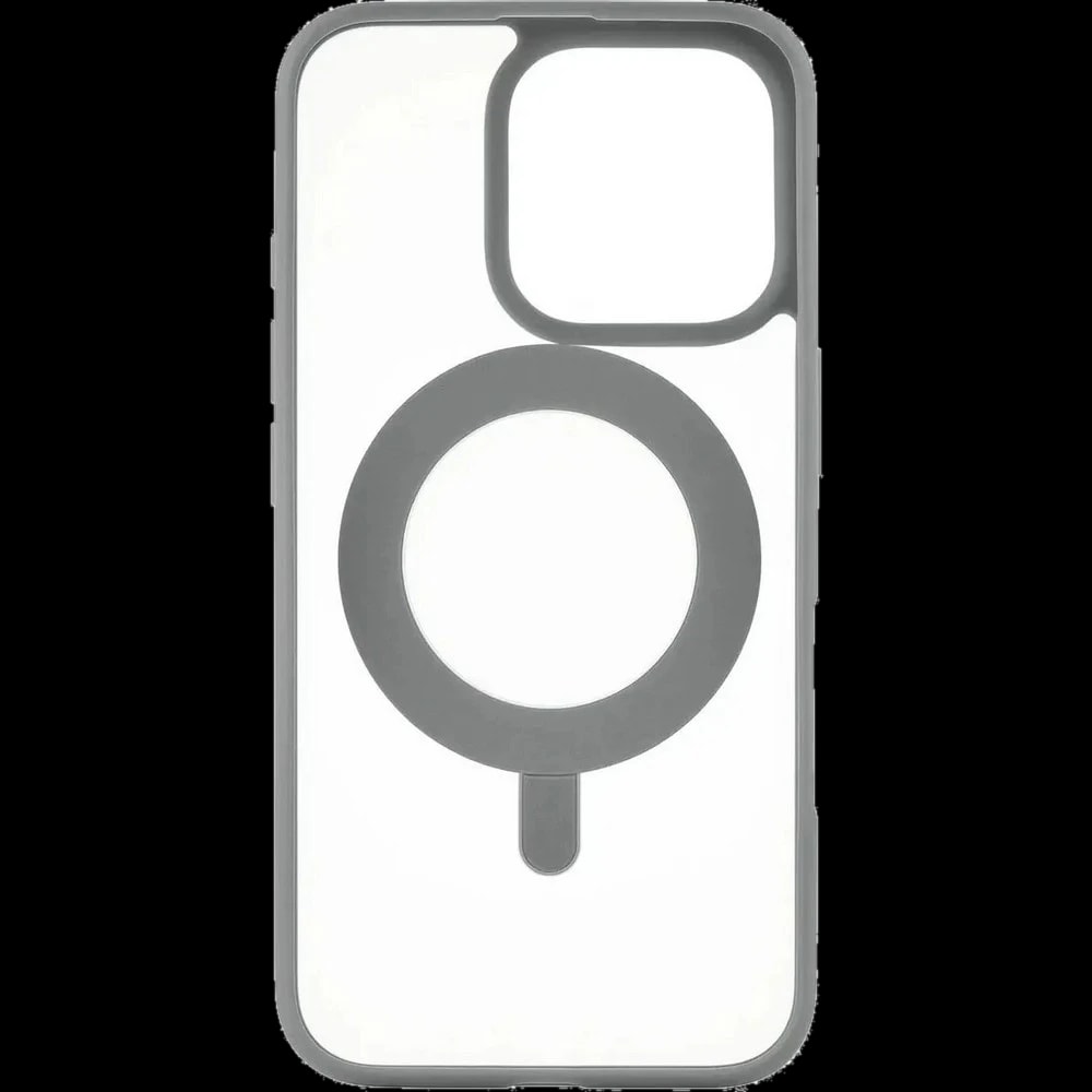 Чехол-накладка uBear Сlip 360 для iPhone 16 Pro, поликарбонат, серый