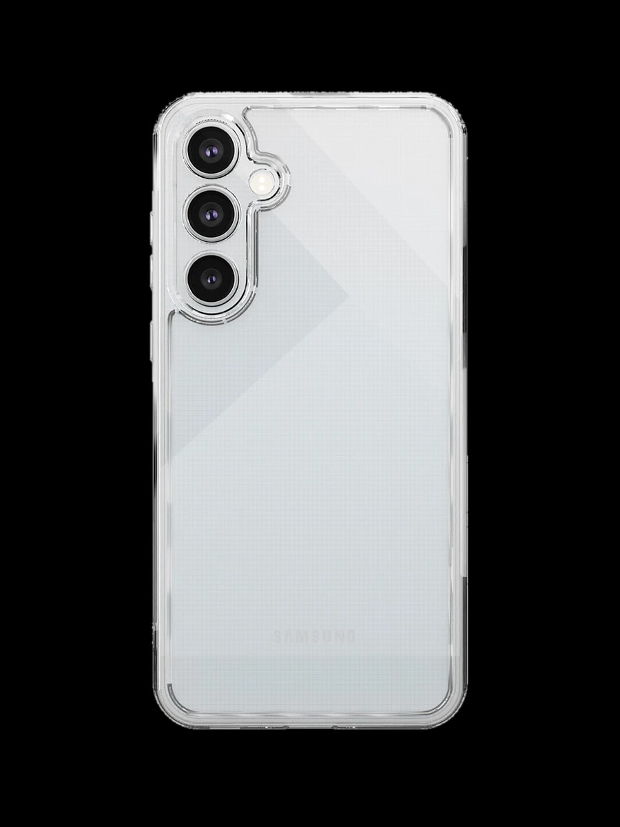 Чехол защитный VLP Crystal Case для Samsung A35, прозрачный