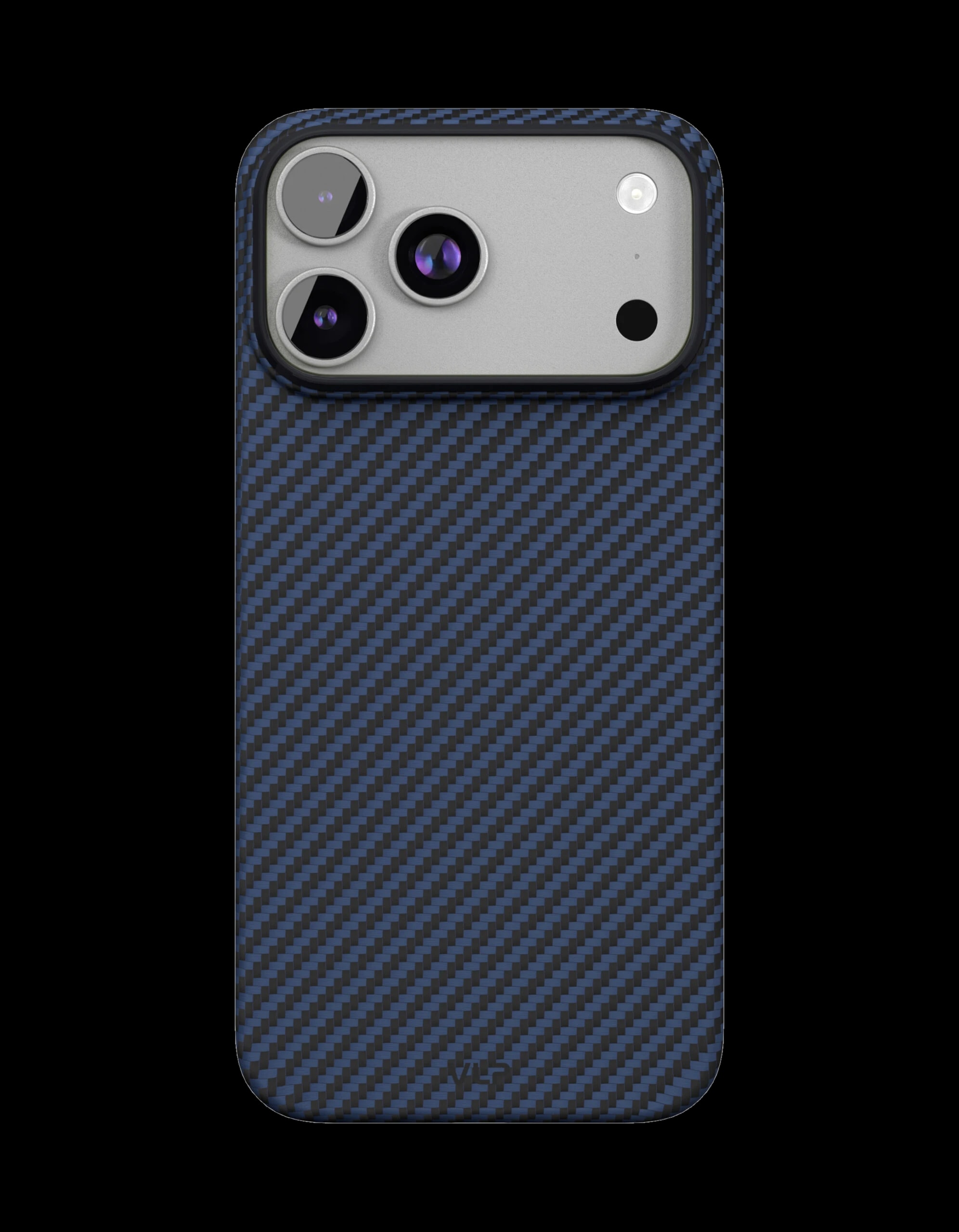 Чехол защитный VLP Kevlar Case с MagSafe для iPhone 17 ProMax, синий