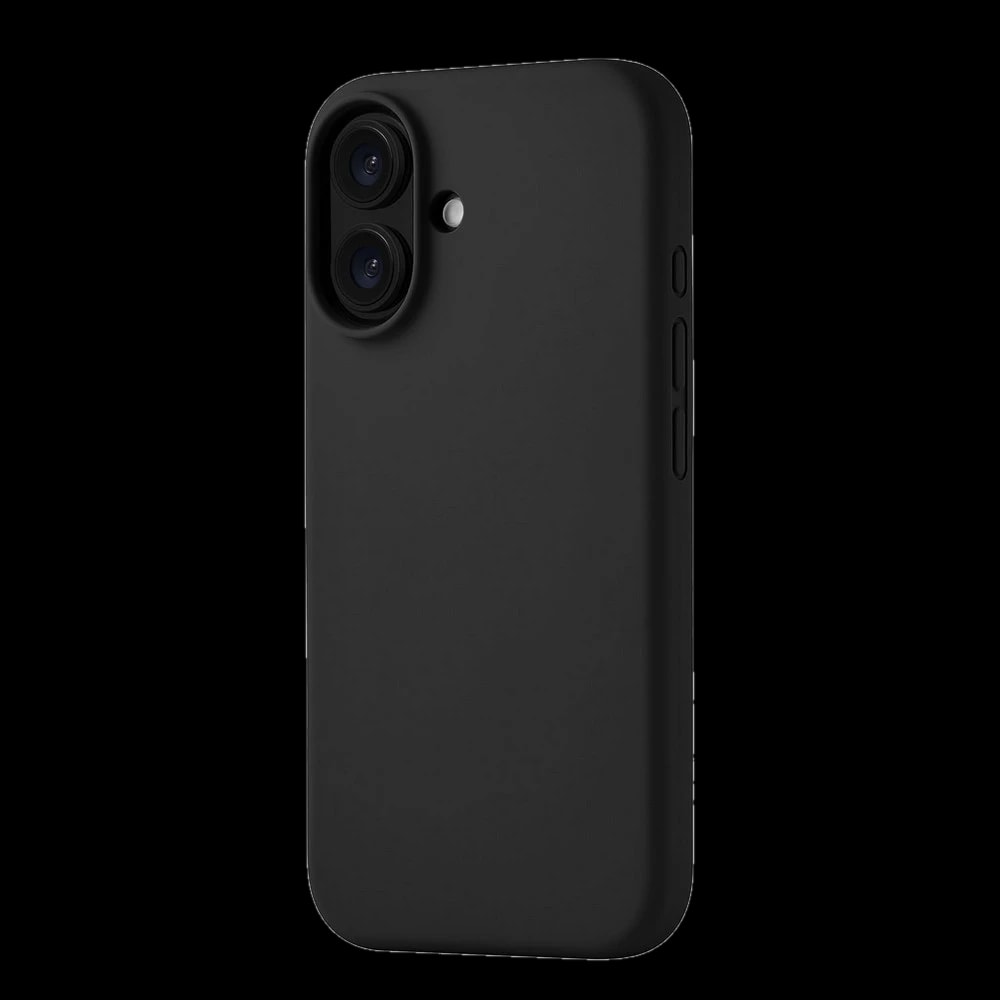 Чехол-накладка uBear Touch Mag Case для iPhone 16, силикон, черный
