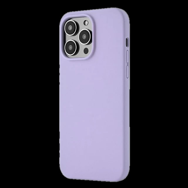 Чехол-накладка uBear Touch Mag Case для iPhone 14 Pro Max, силикон, фиолетовый