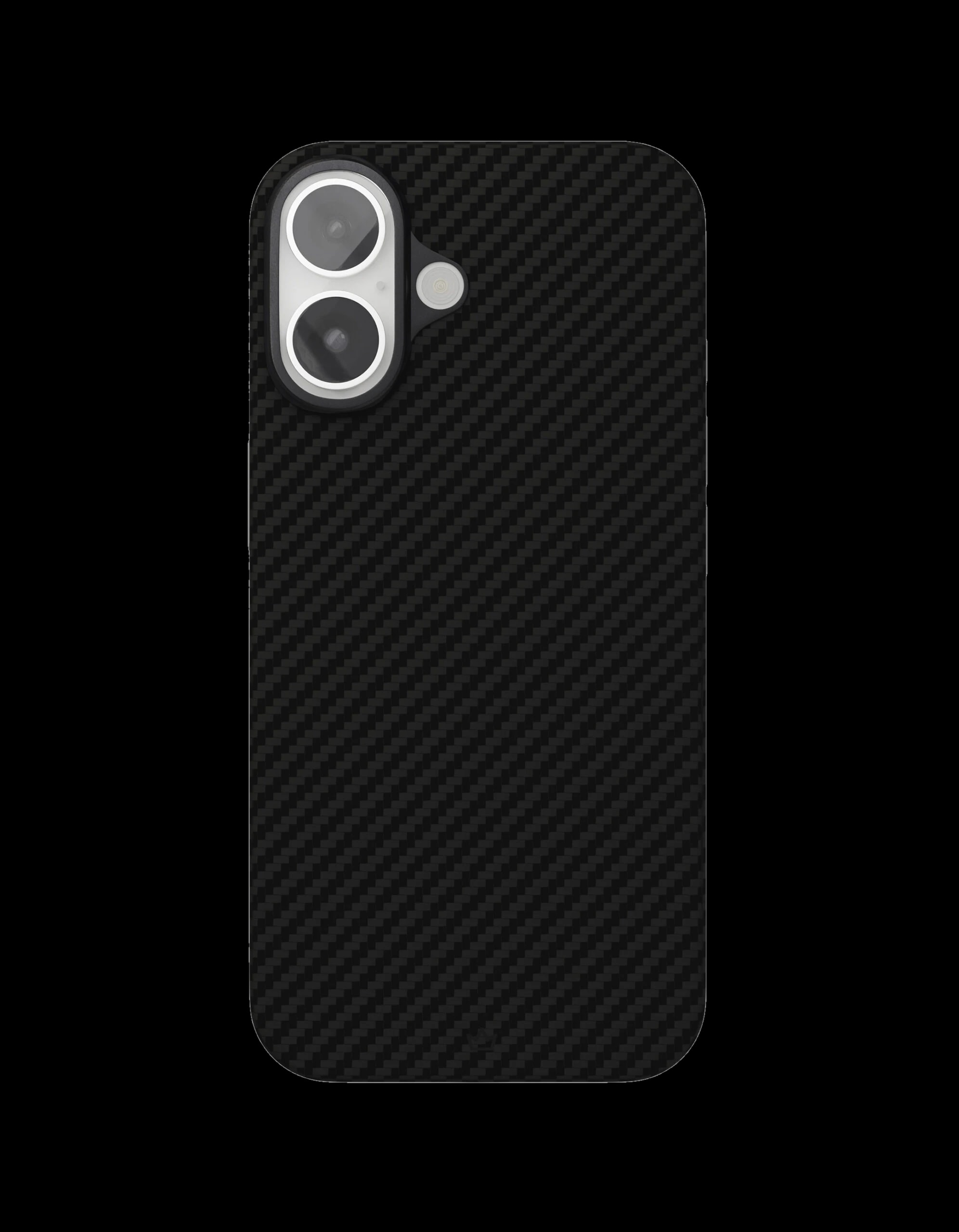 Чехол защитный VLP Kevlar Case с MagSafe для iPhone 16, черный