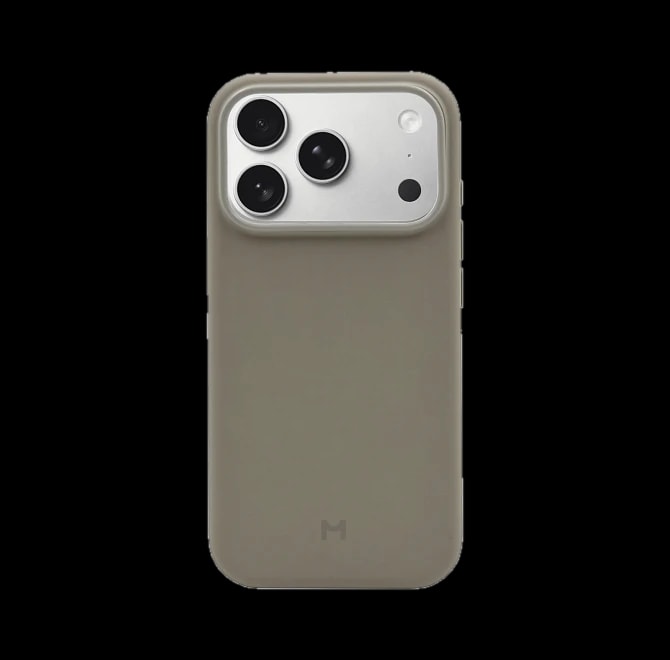 Чехол Magssory для iPhone 17 Pro, силикон, ivory