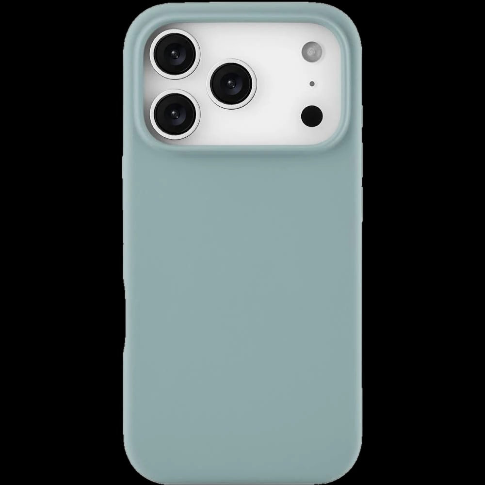 Чехол-накладка uBear Touch Mag для iPhone 17 Pro, силикон, холодная мята
