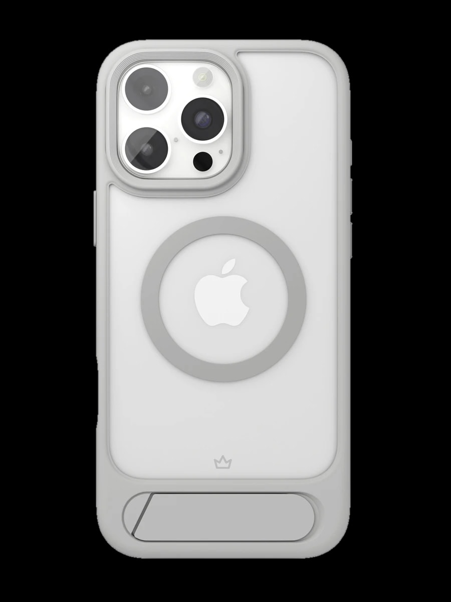 Чехол защитный VLP Reels Case с MagSafe для iPhone 16 Pro, серый