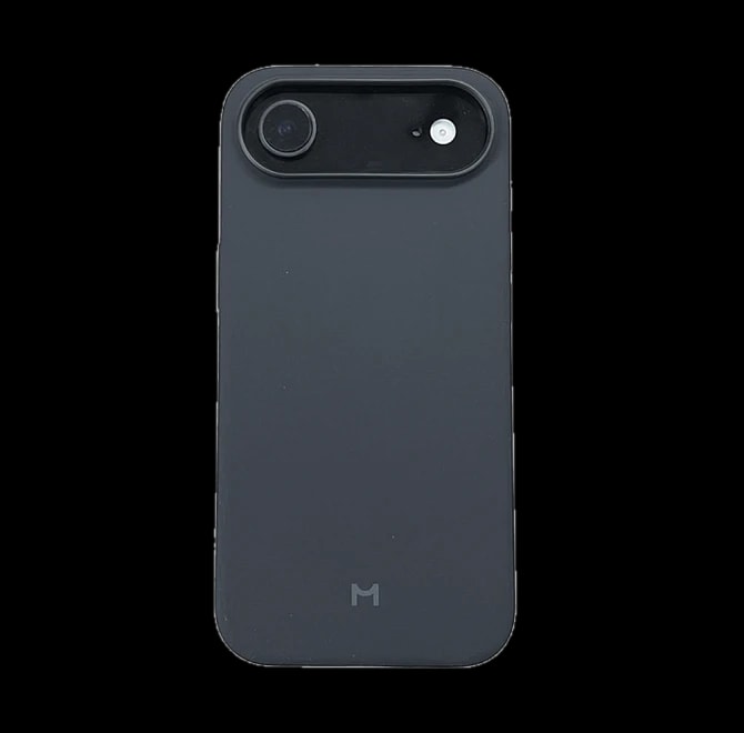 Чехол Magssory для iPhone 17 Air, силикон, Black