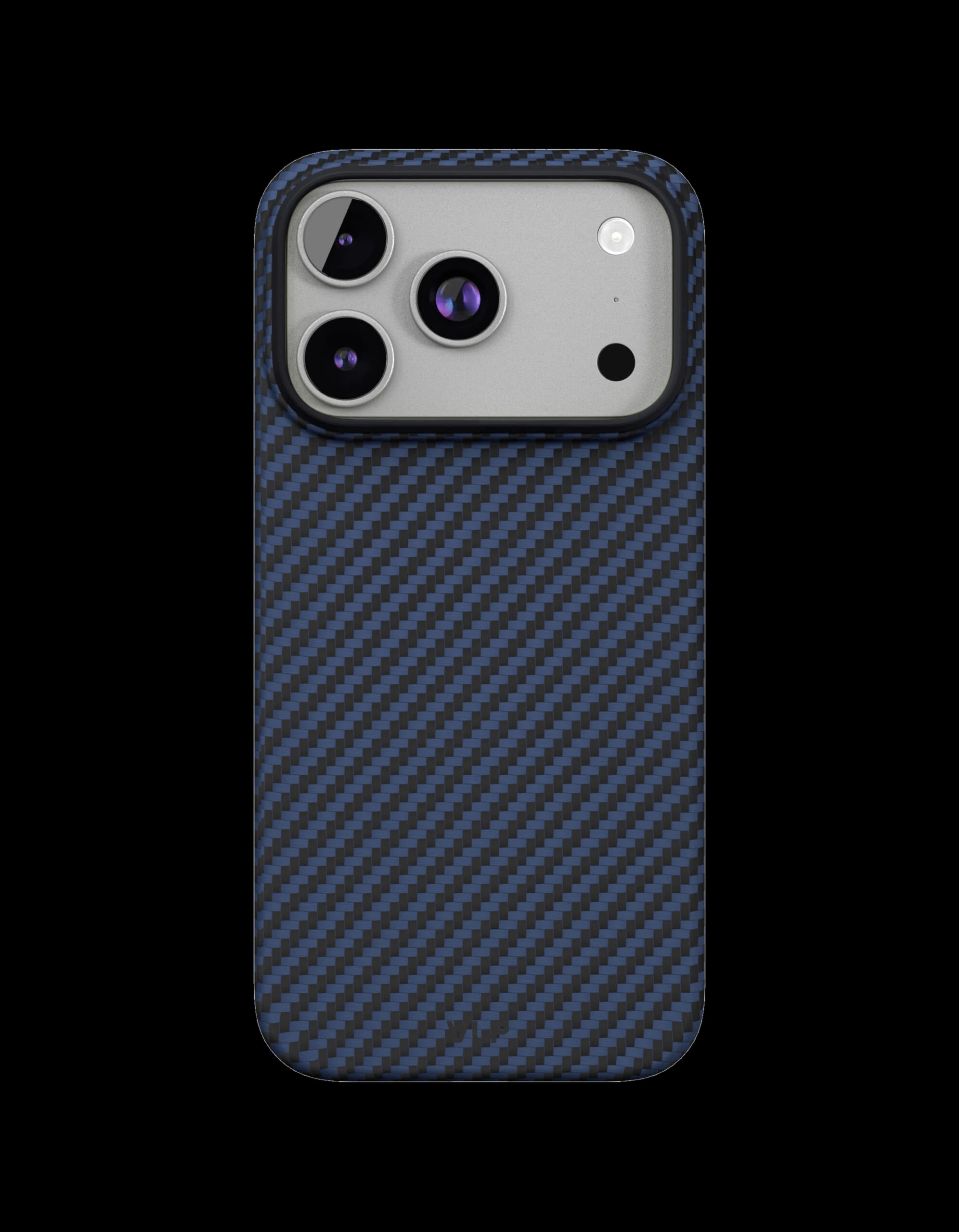 Чехол защитный VLP Kevlar Case с MagSafe для iPhone 17 Pro, синий