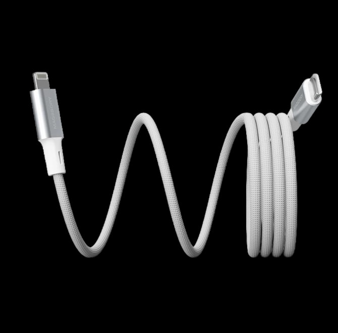 Магнитный кабель Magssory Link Lightning 1.2м 60W White