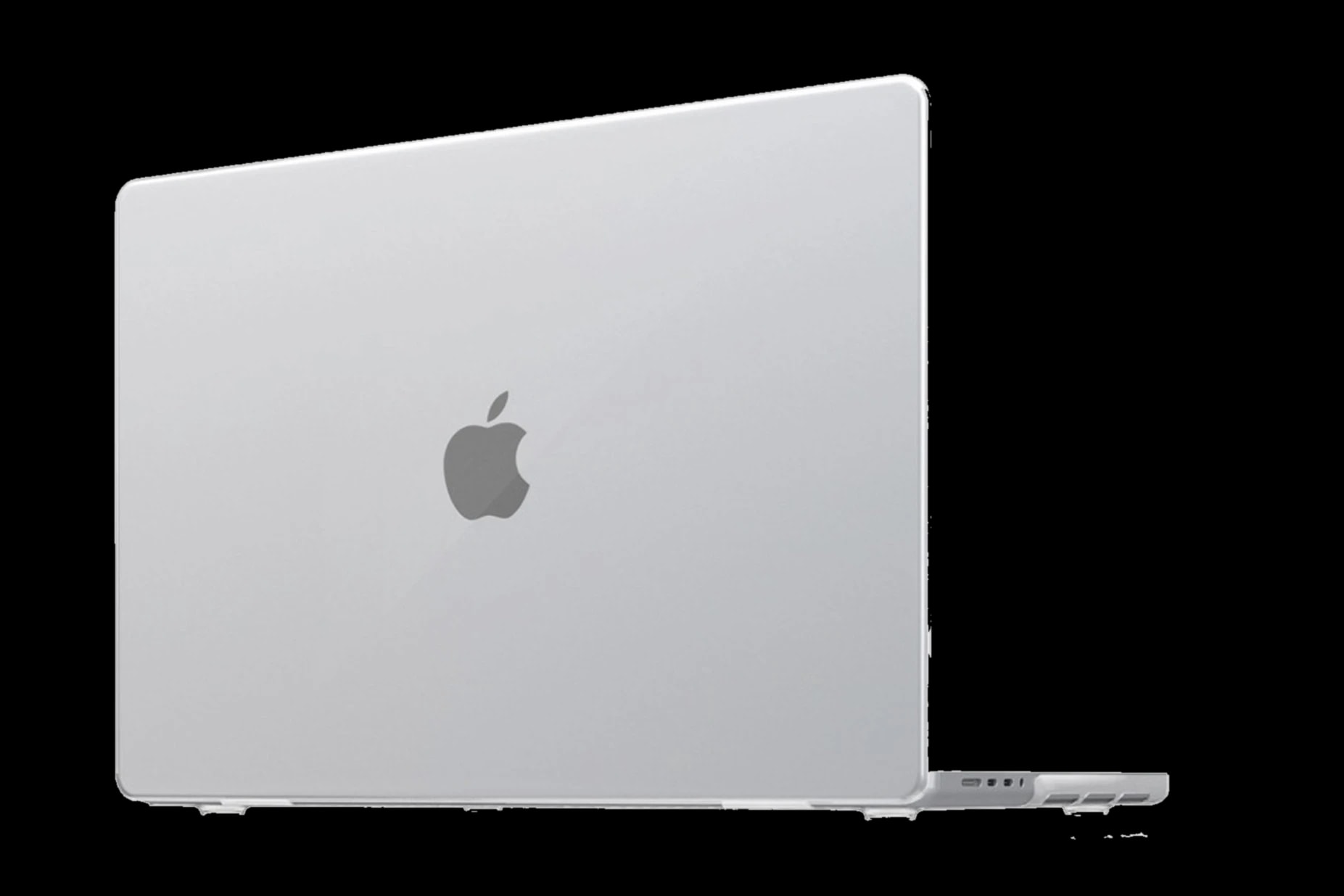 Чехол защитный VLP Click Case для MacBook Pro 16.2'' (M1, M2, M3, M4), прозрачный
