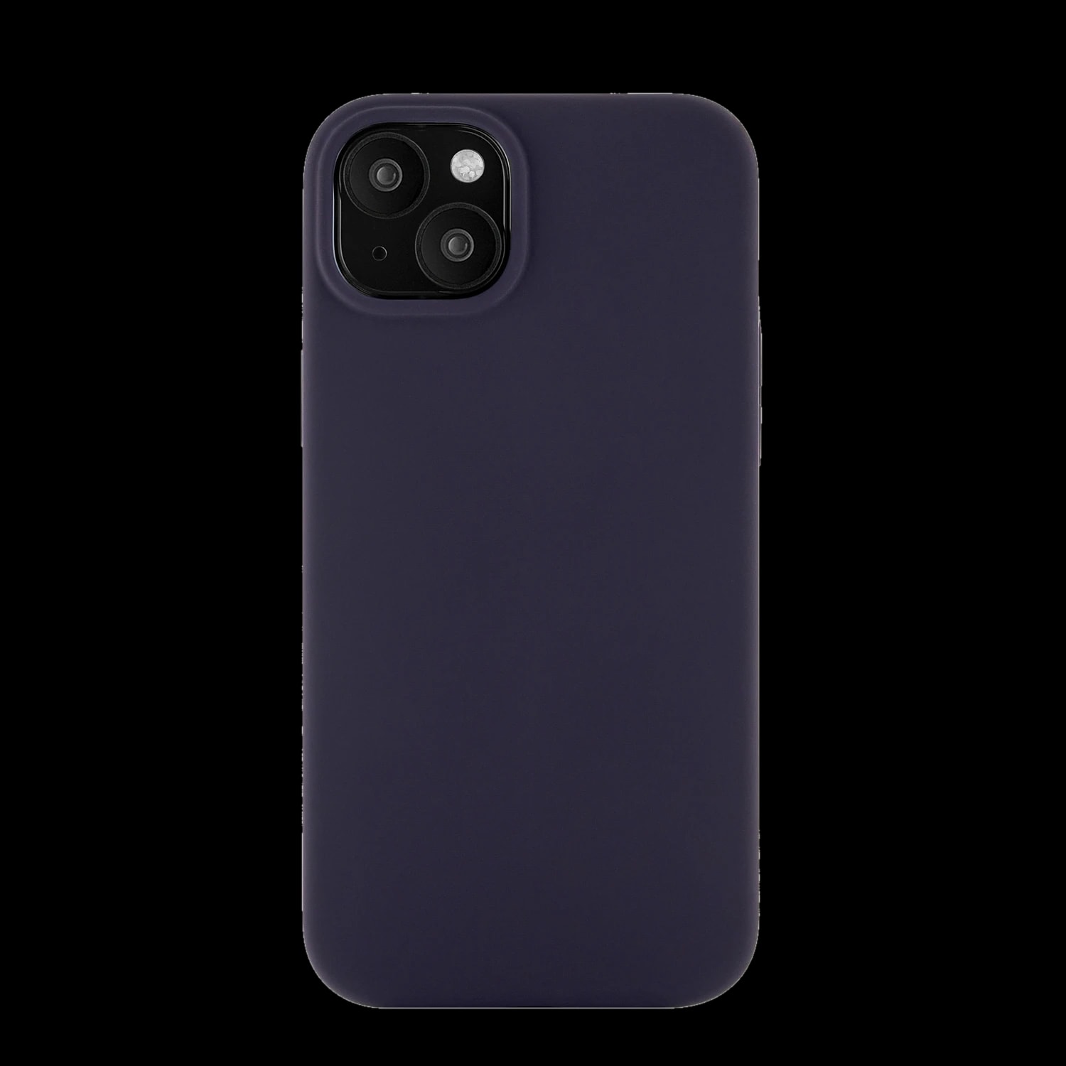 Чехол-накладка uBear Touch Mag Case для iPhone 15 Plus, силикон, темно-фиолетовый