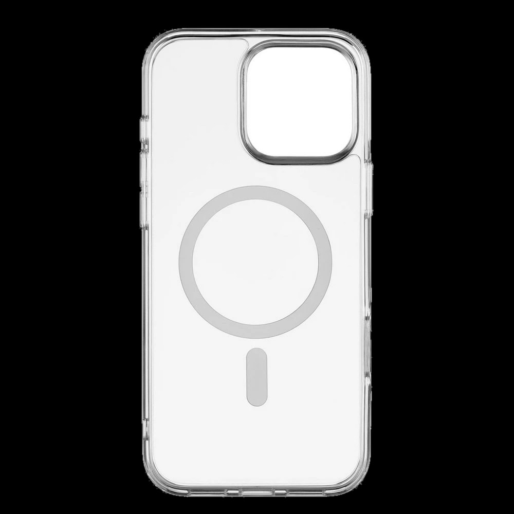 Чехол-накладка uBear Real Mag Case для iPhone 16 Pro Max, полиуретан, прозрачный