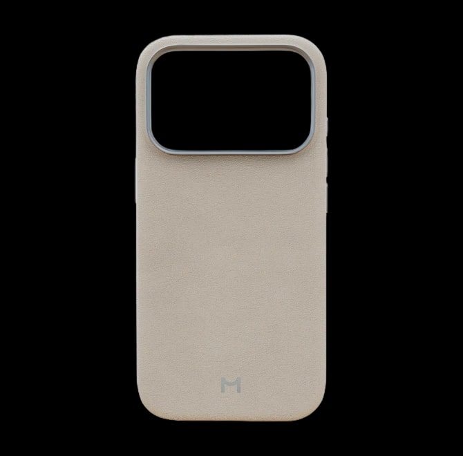 Чехол Magssory для iPhone 17 Pro Ivory, экокожа
