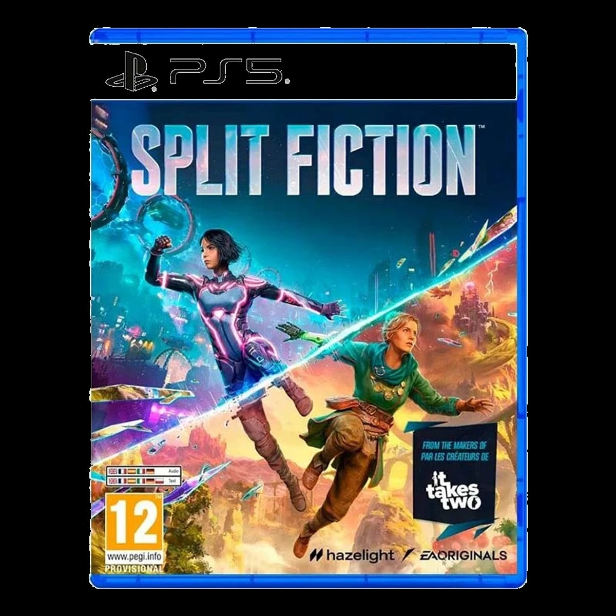 Игра Split Fiction для PlayStation 5, полностью на английском языке