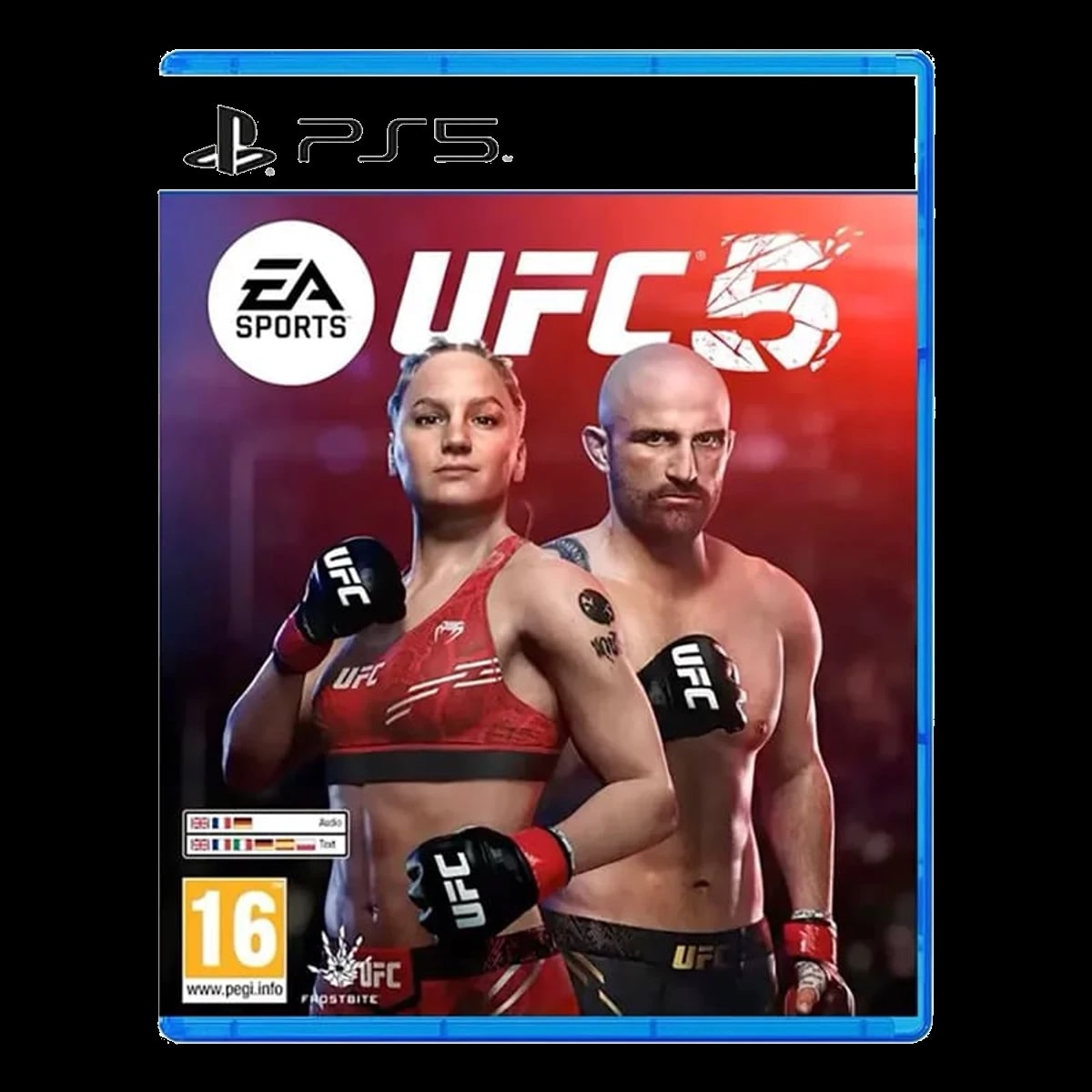 Игра UFC5 для PlayStation 5, полностью на английском языке