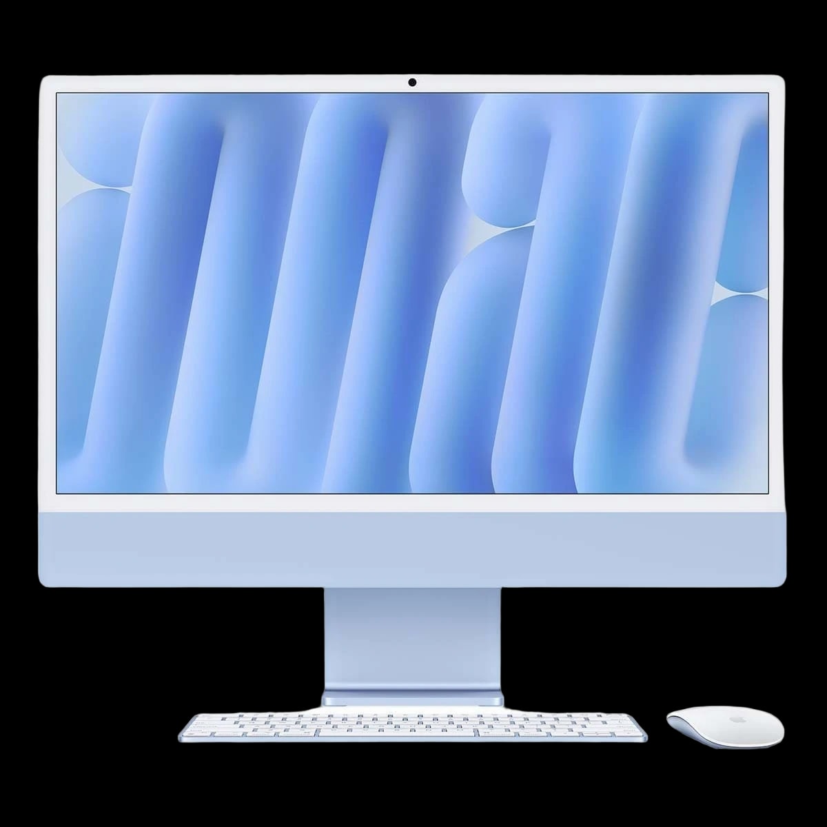 Apple iMac 24" (M4 10C CPU, 10C GPU, 2024) Retina 4,5K, 16Gb, 512Gb SSD (MWV33) Blue, синий
