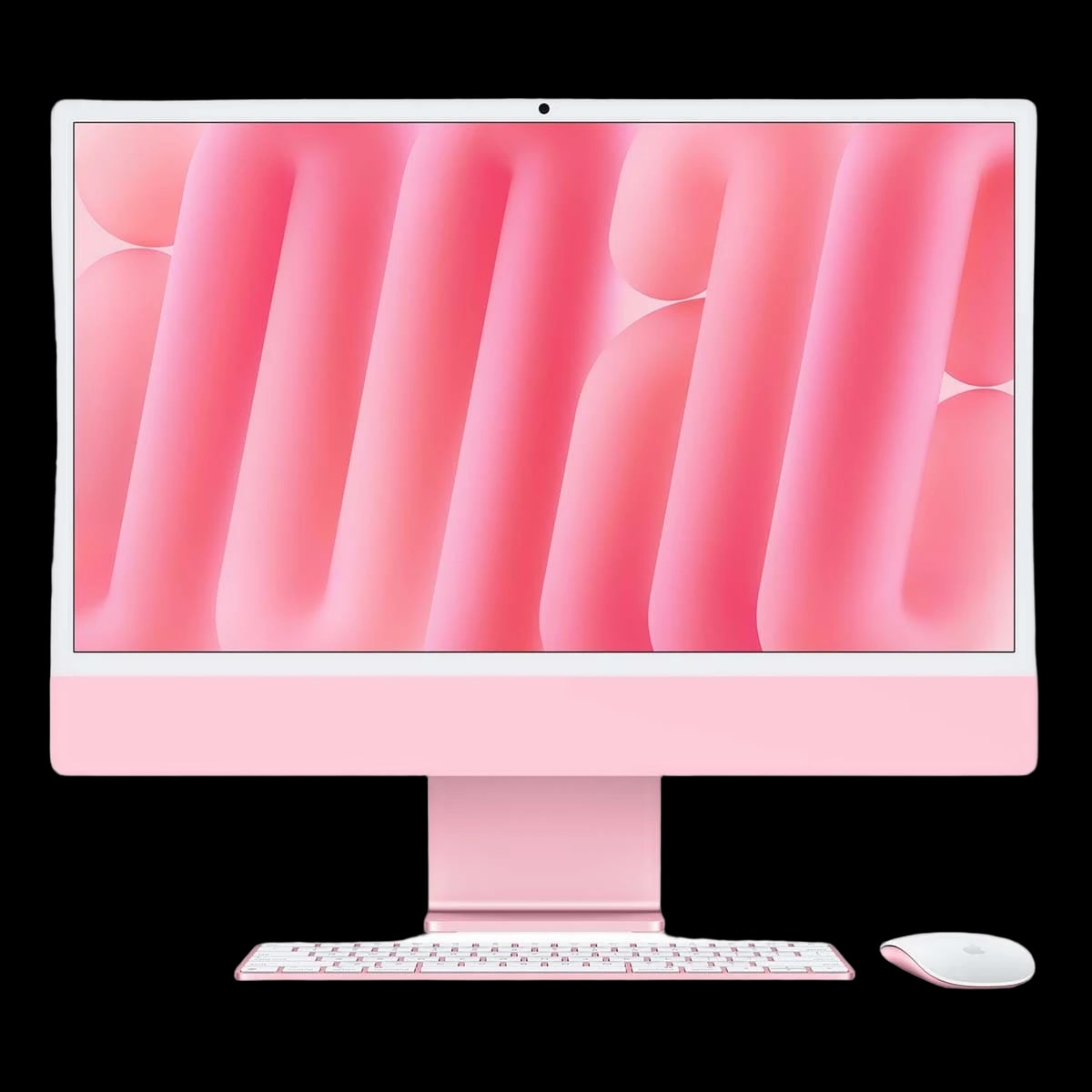 Apple iMac 24" (M4 8C CPU, 8C GPU, 2024) Retina 4,5K, 16Gb, 256Gb SSD (MWUG3) Pink, розовый