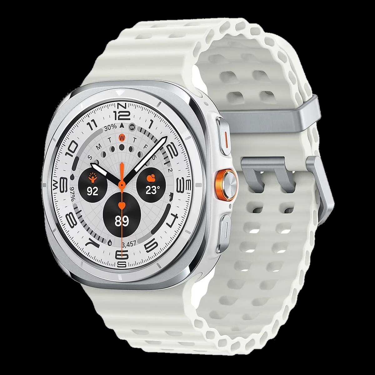 Часы Samsung Galaxy Watch Ultra 47 мм Titanium White, белый титан (2024)