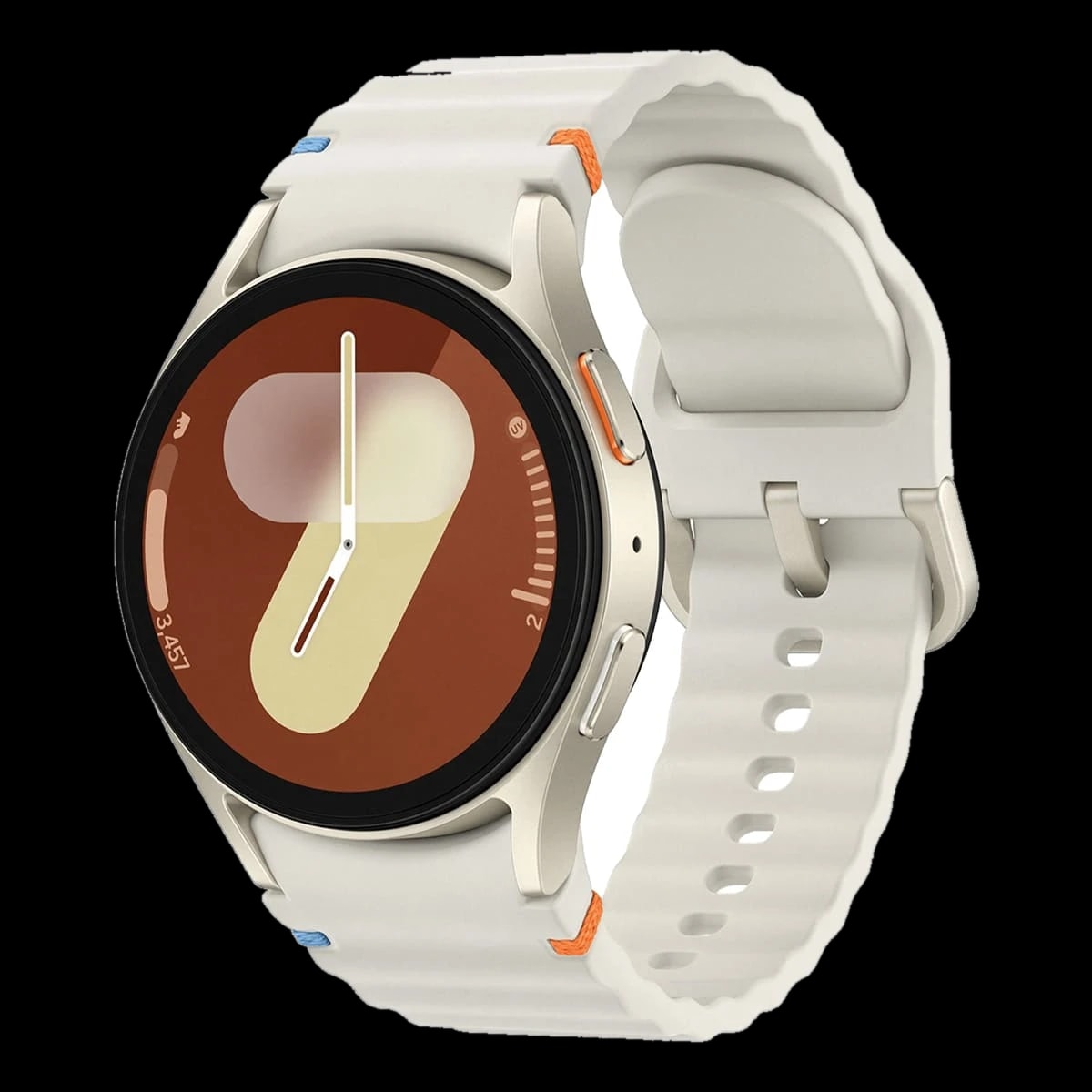 Часы Samsung Galaxy Watch7 40 мм (L300) White Gold, белое золото