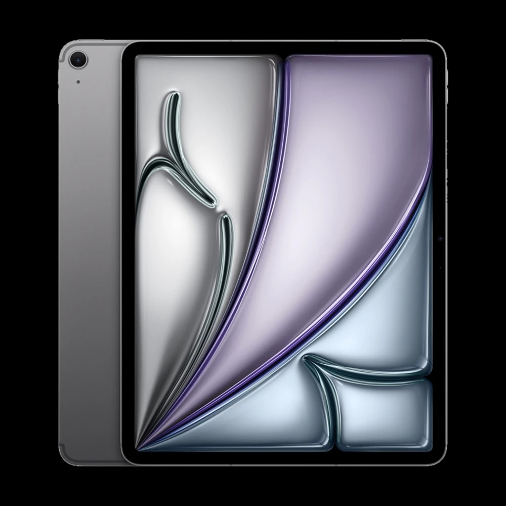 Apple iPad Air 13" (M2, 2024, 6 gen) Wi-Fi + Cellular 128Gb Space Gray, «серый космос»