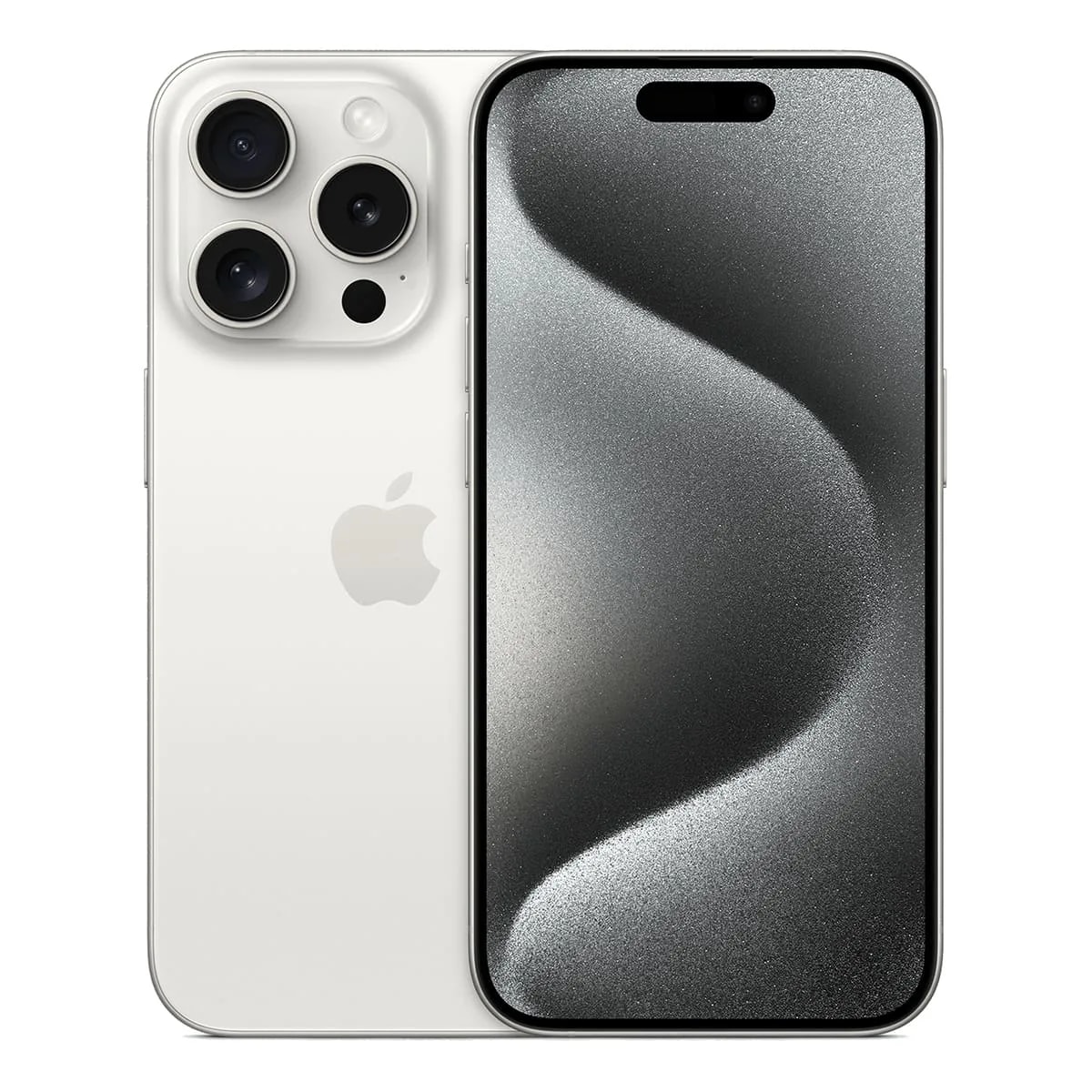 Apple iPhone 15 Pro 128Gb Dual SIM White Titanium, белый титан